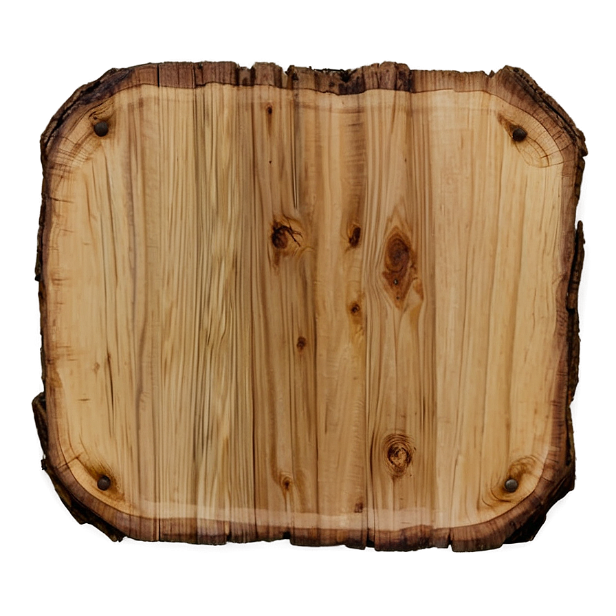 Rustic Hickory Wood Board Png Nmt