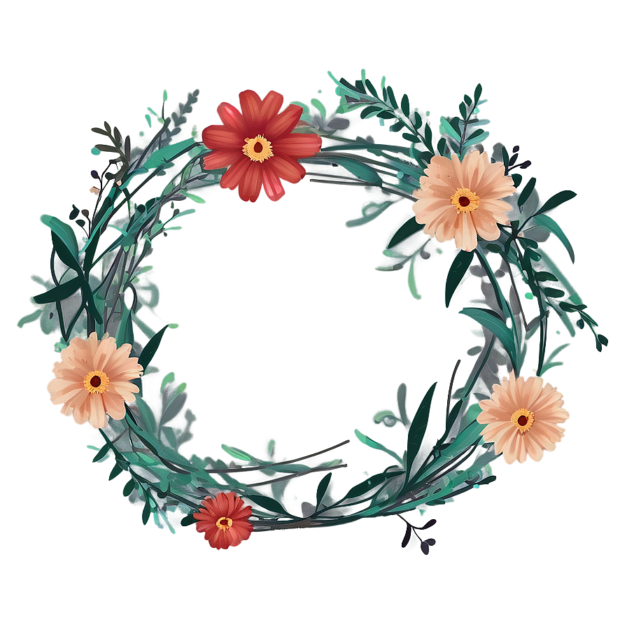 Rustic Indie Flower Decoration Png 06252024