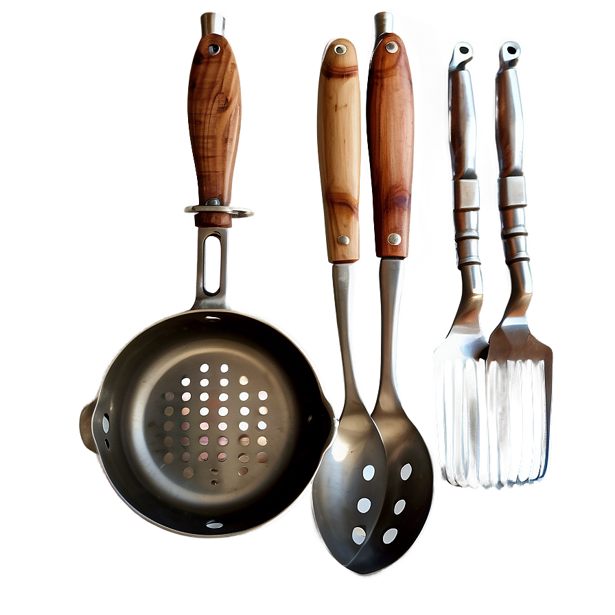 Rustic Kitchen Utensils Png Ekc