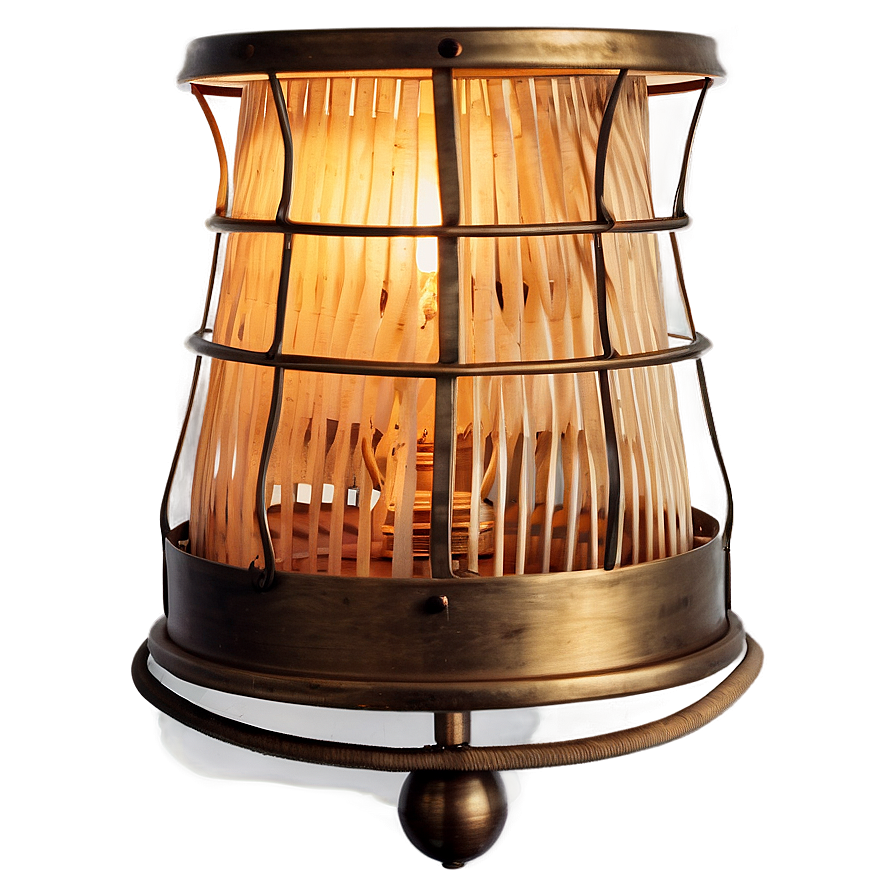 Rustic Lamp Png 05252024