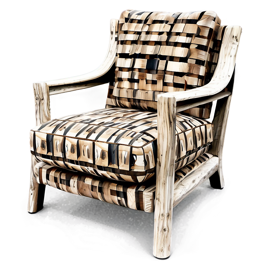 Rustic Modern Chair Png 06282024