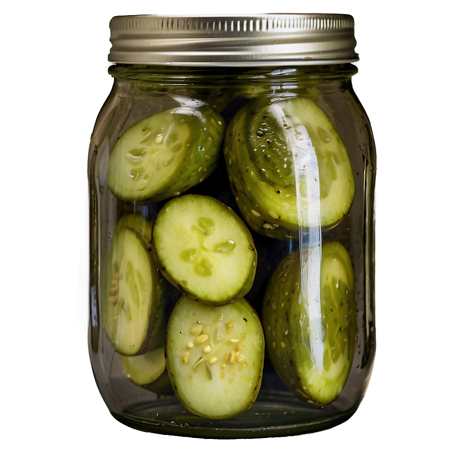 Rustic Pickle Mason Jar Png 33