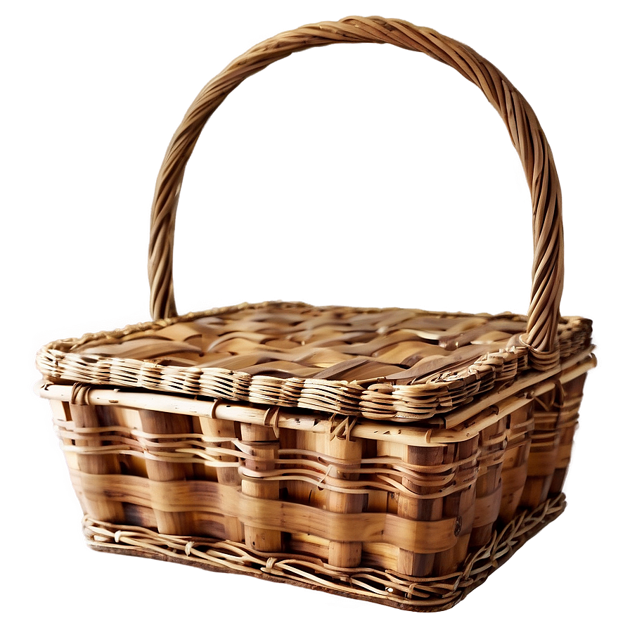 Rustic Picnic Basket Png Asl60