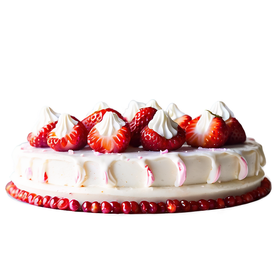 Rustic Strawberry Cake Png Wyc20