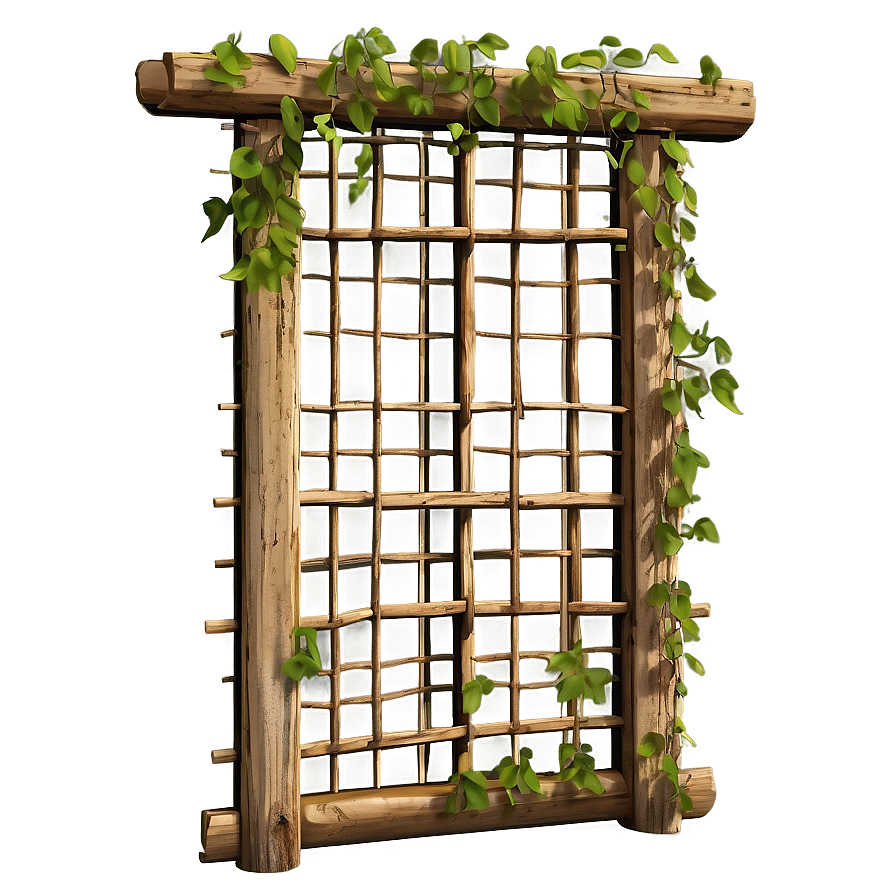 Rustic Trellis For Vines Png 92