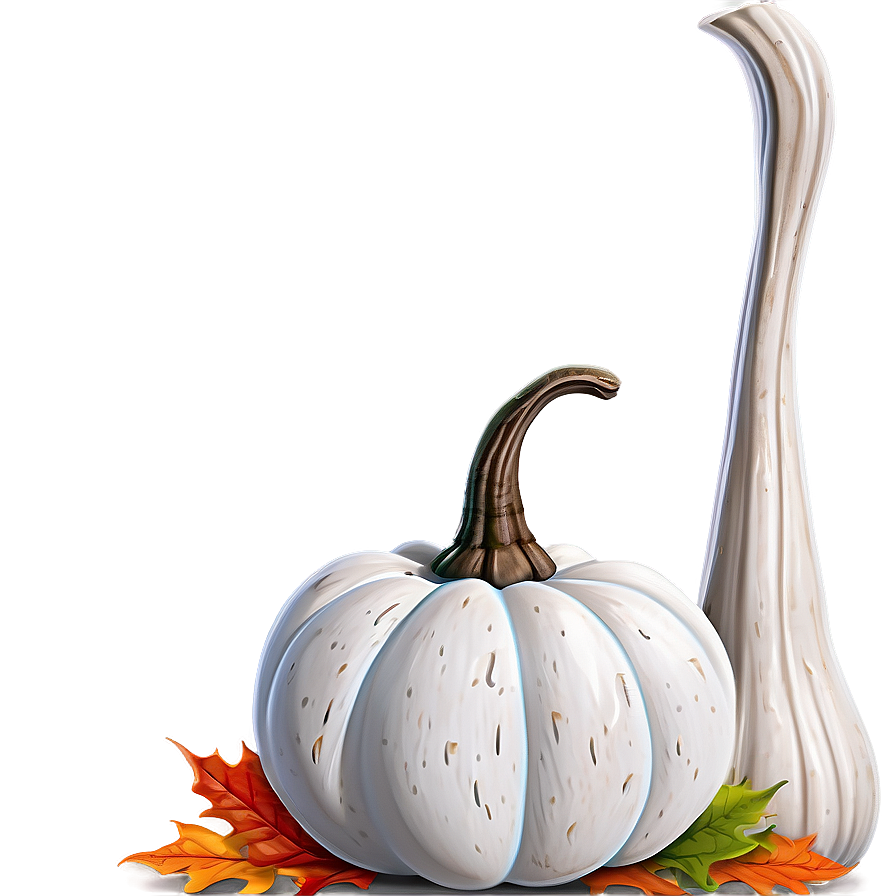 Rustic White Pumpkin Png Api