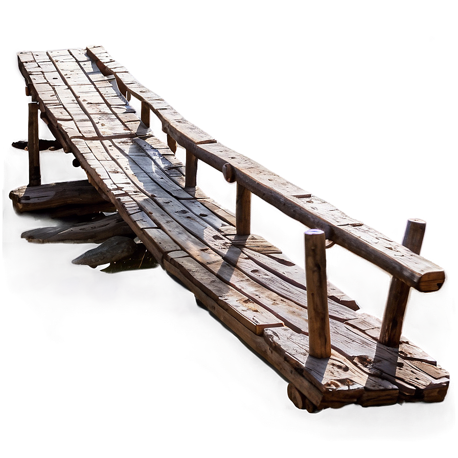 Rustic Wooden Bridge Png Xdy