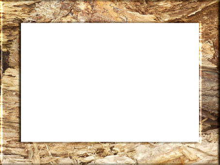 Rustic Wooden Frameon Textured Background