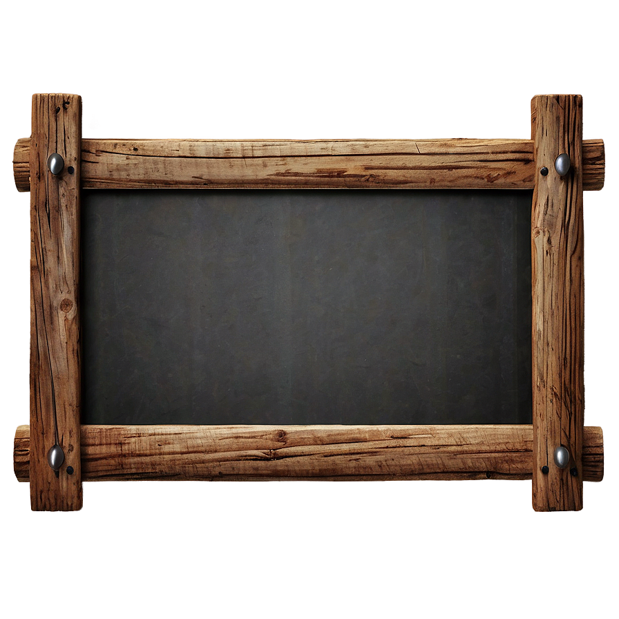 Rustic Wooden Pin Board Png 06272024