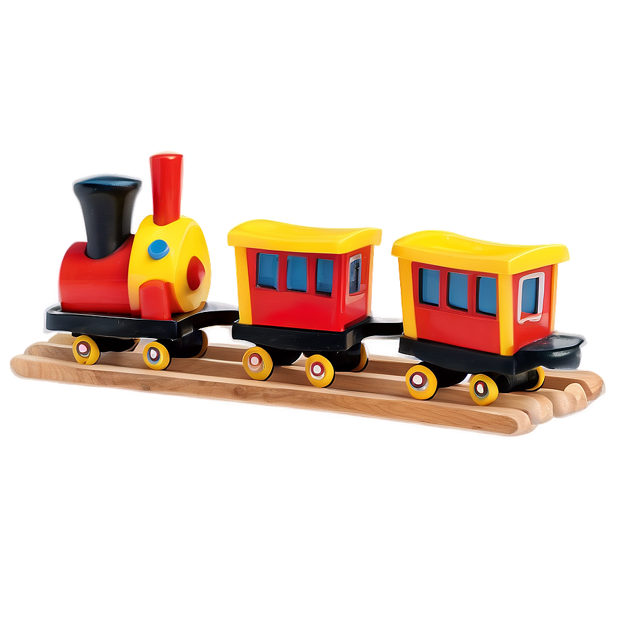 Rustic Wooden Train Png 05212024