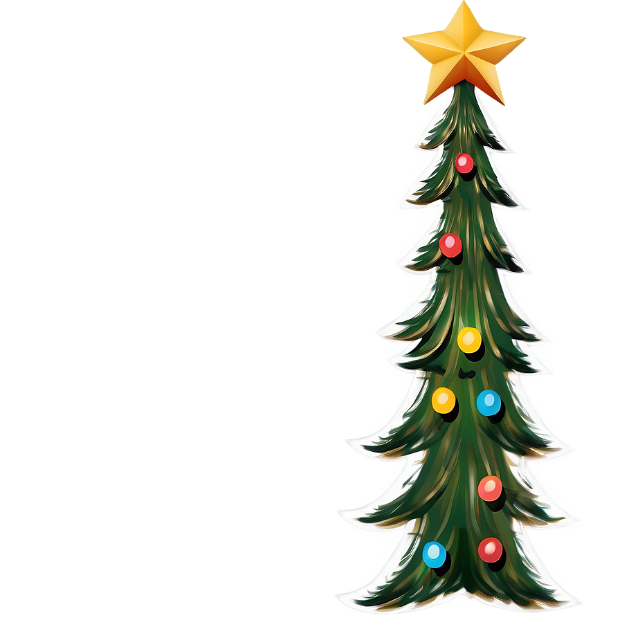 Rustic Xmas Tree Design Png Lli17