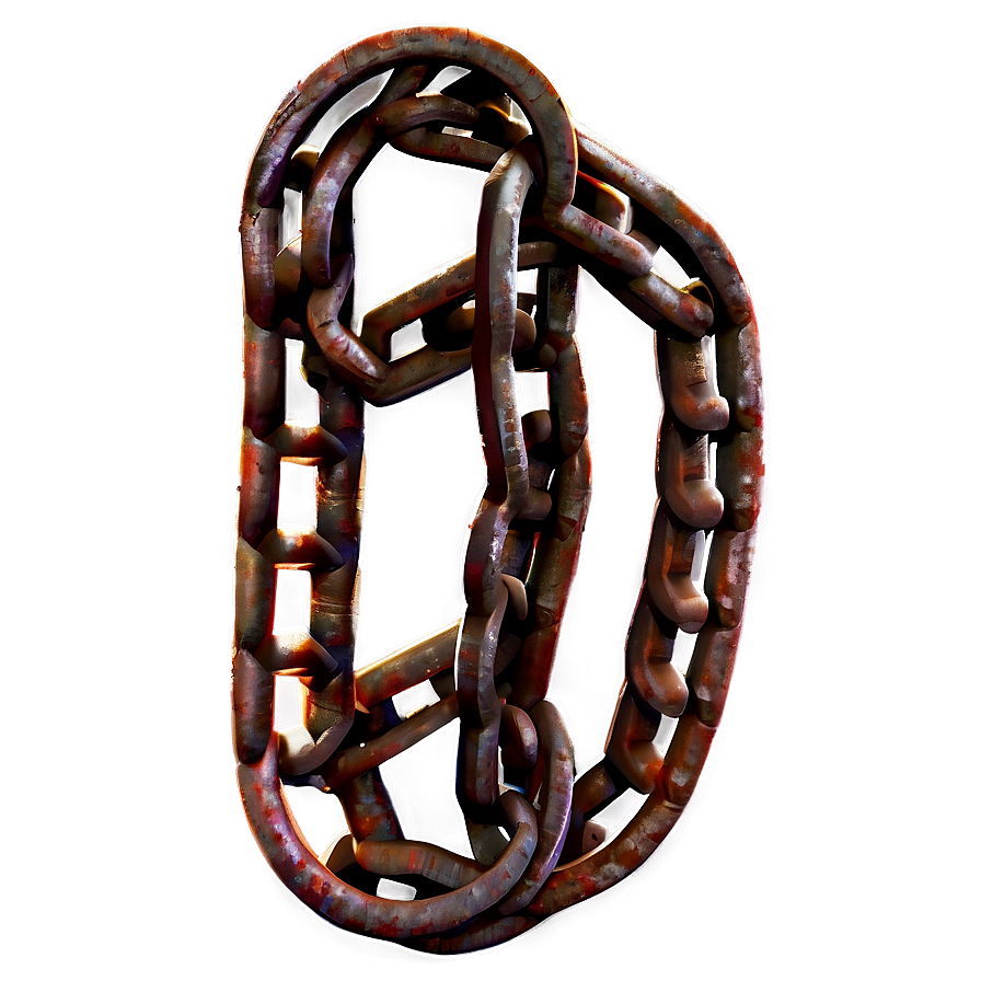 Rusty Chains Png 05252024