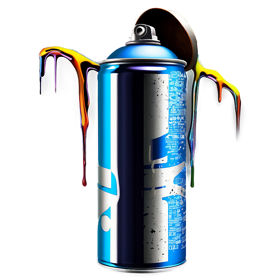 Rusty Spray Paint Can Png 05252024