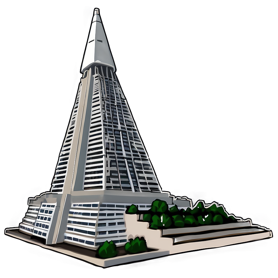 Ryugyong Hotel Pyongyang Png 06242024