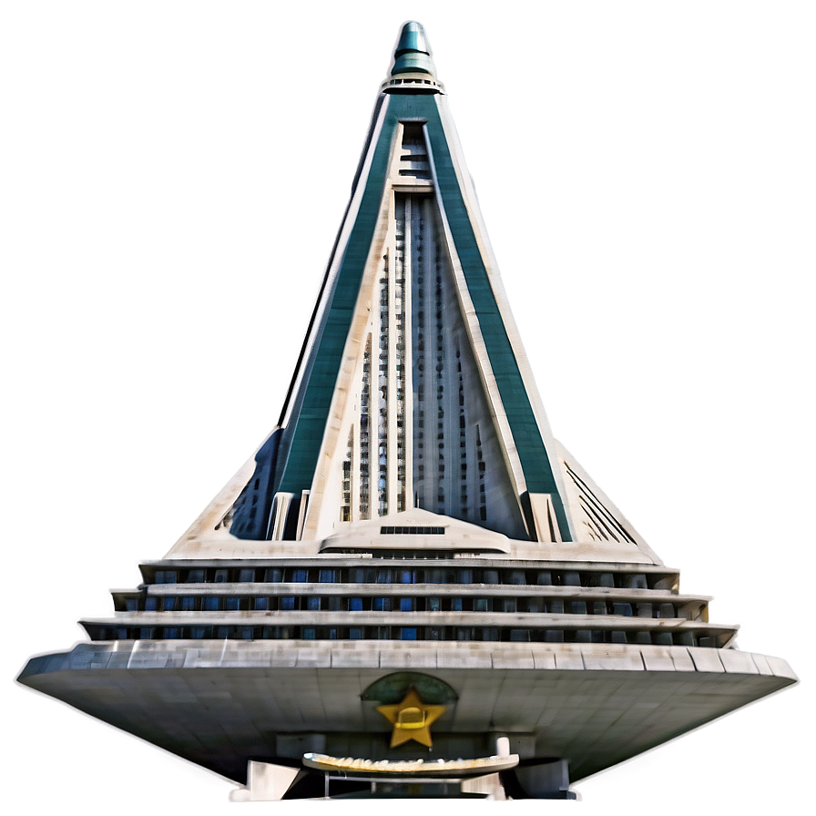 Ryugyong Hotel Pyongyang Png Xiq