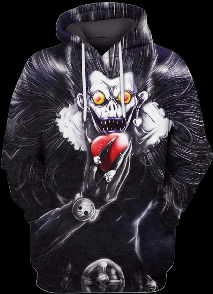 Ryuk Death Note Hoodie Design