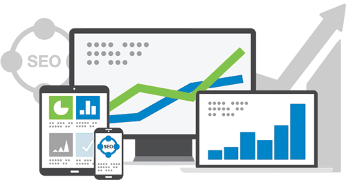 S E O Optimizationand Analytics Concept