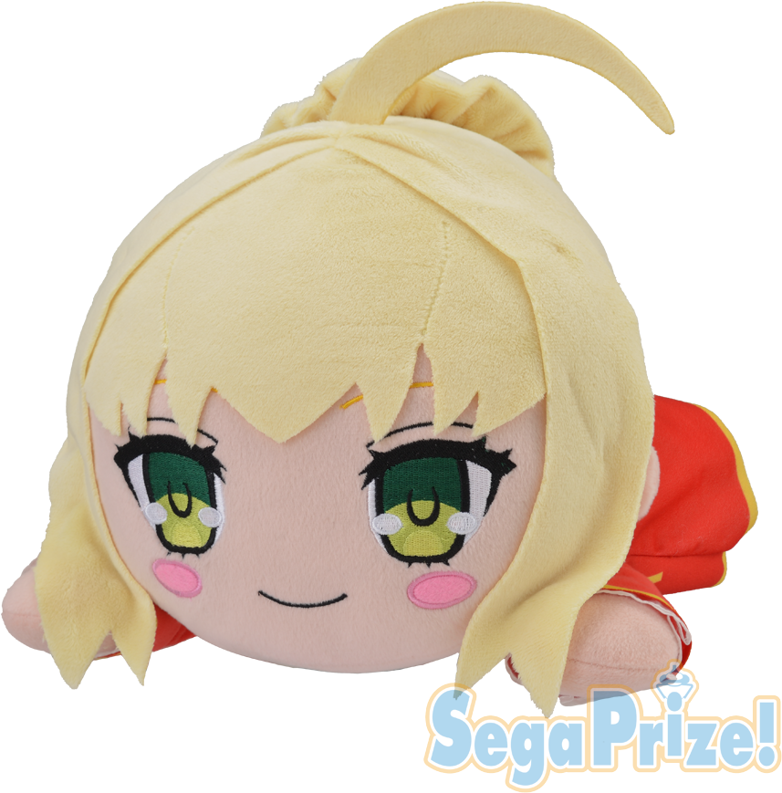 Saber Plush Toy Anime Character