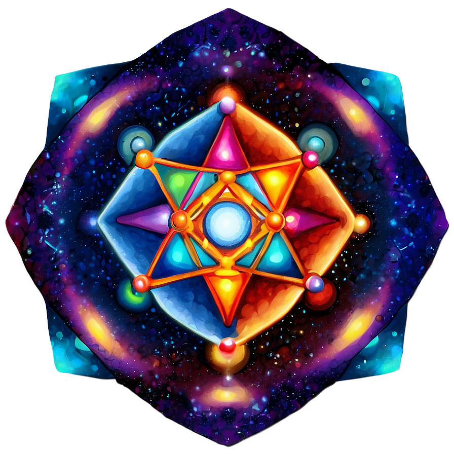 Sacred Geometry Galaxy Design Png 06252024