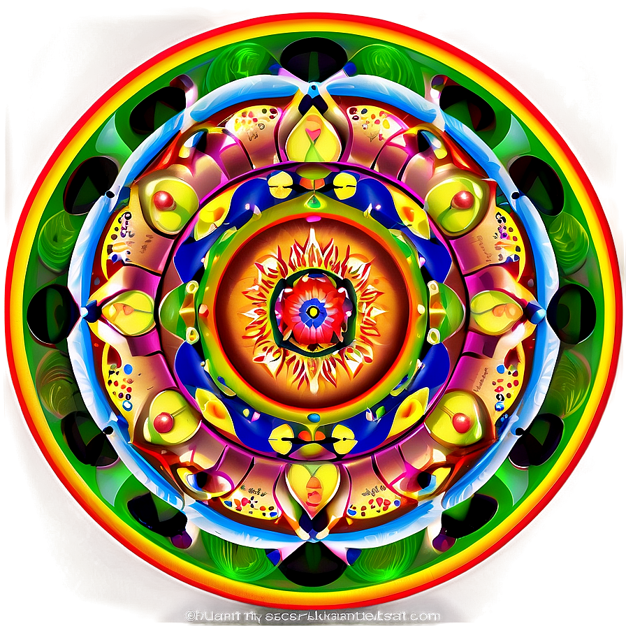 Sacred Geometry Mandala Png 06252024