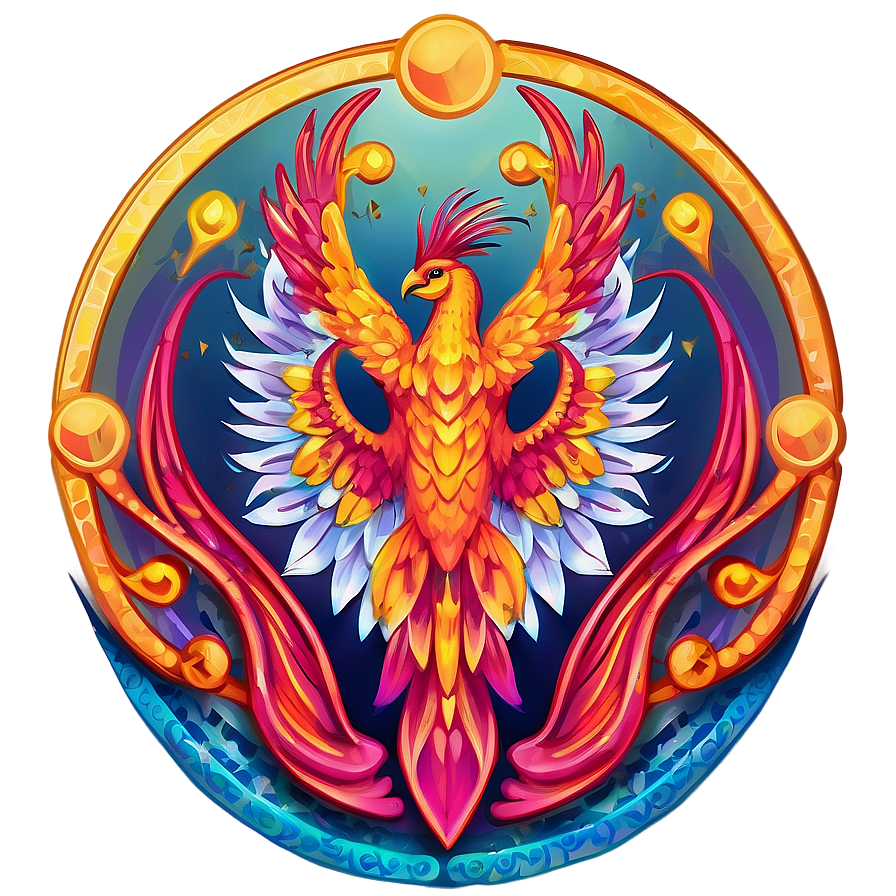 Sacred Geometry Phoenix Design Png Ppw64