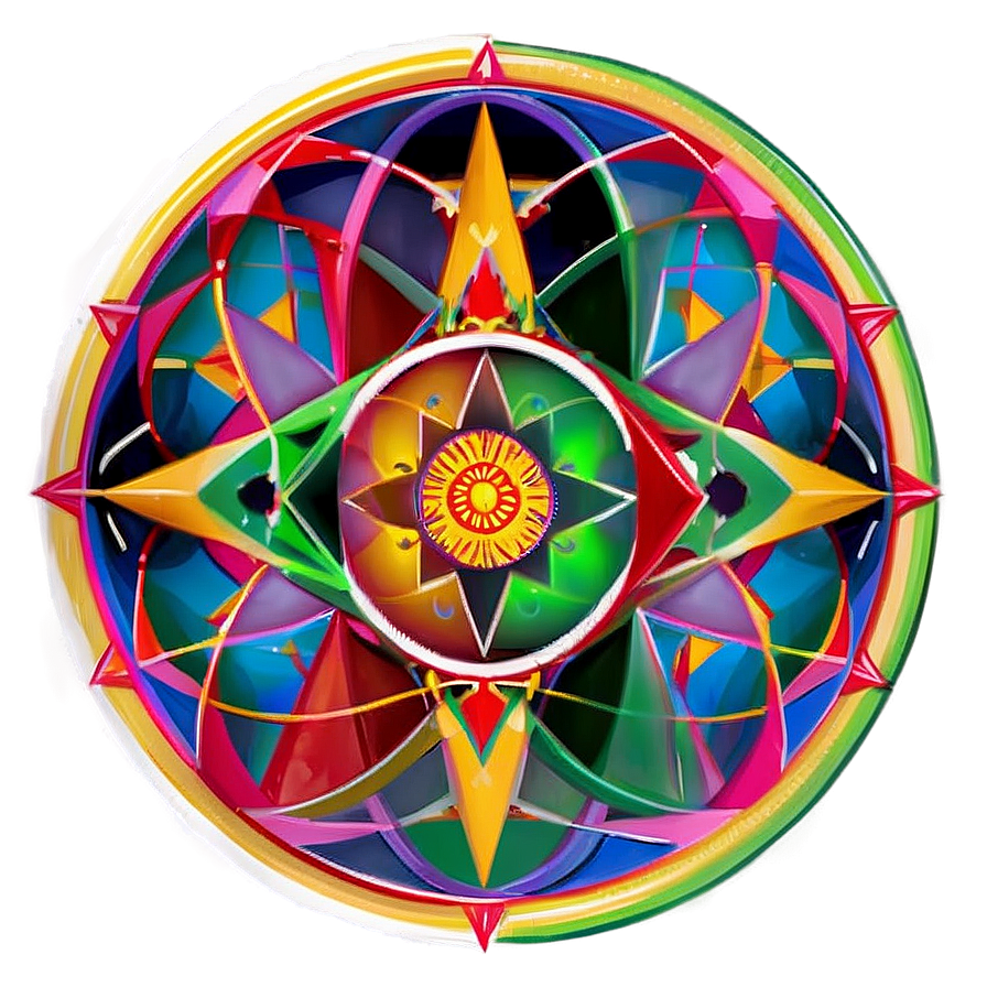 Sacred Geometry Sun Design Png Nel78