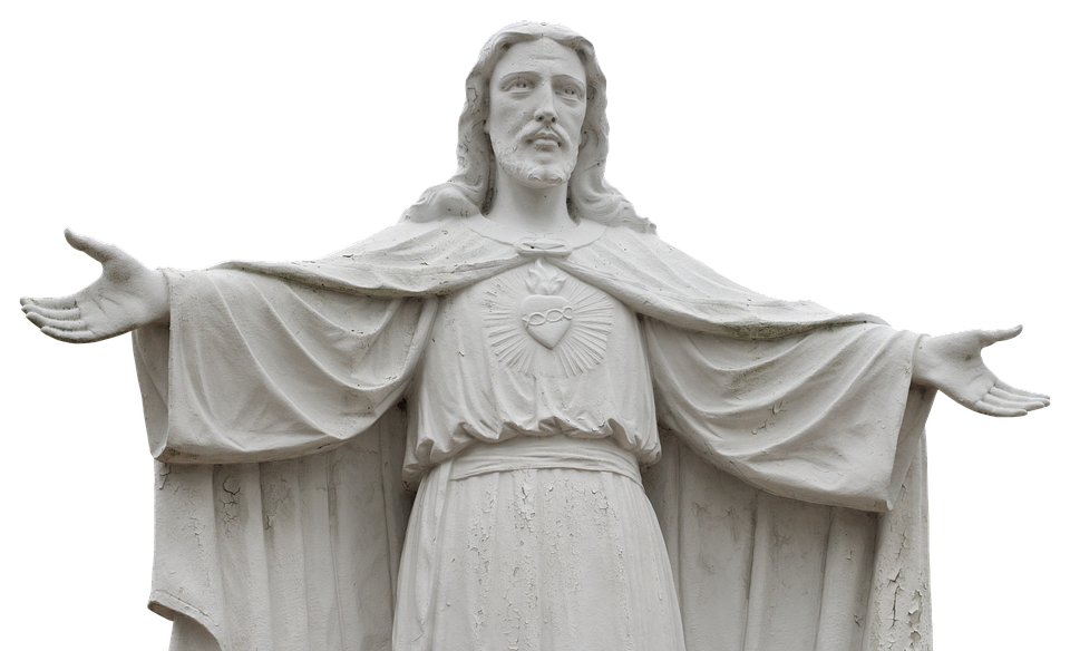 Sacred Heart Jesus Statue.png