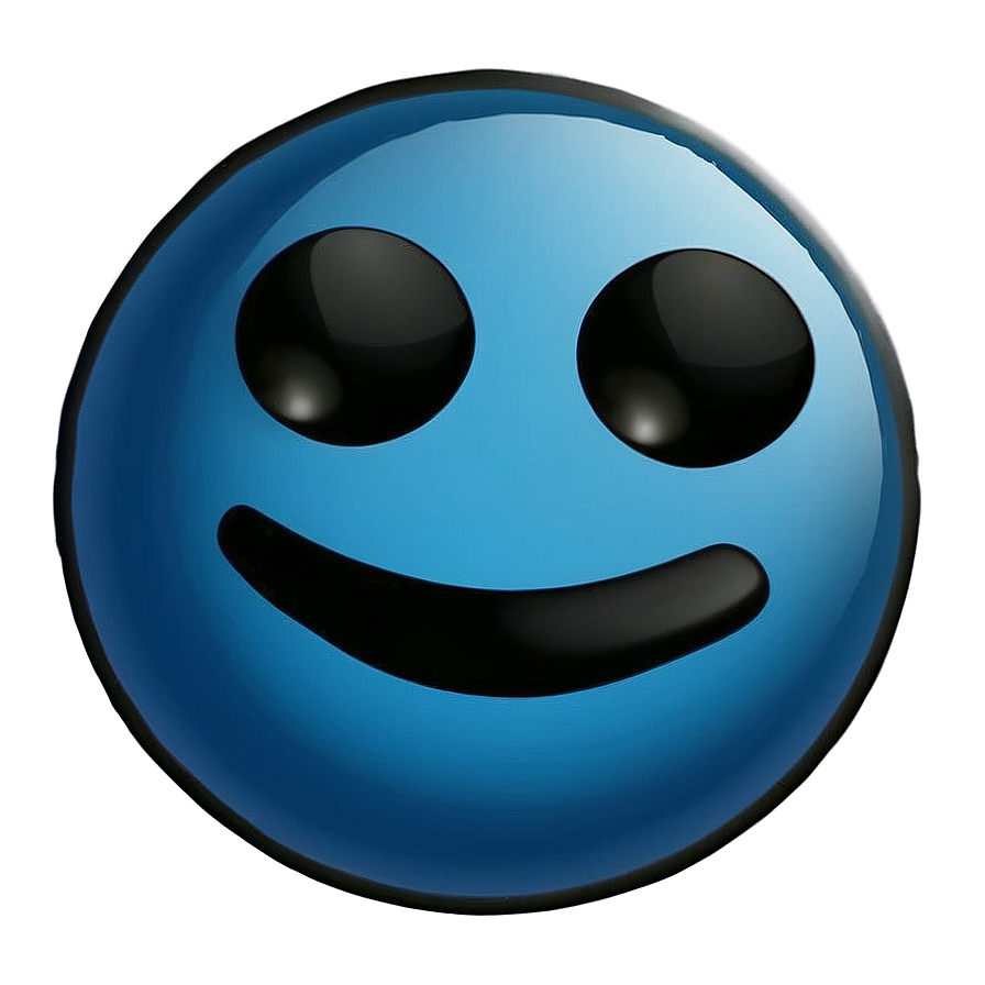 Sad Blue Emoji Png Iie14