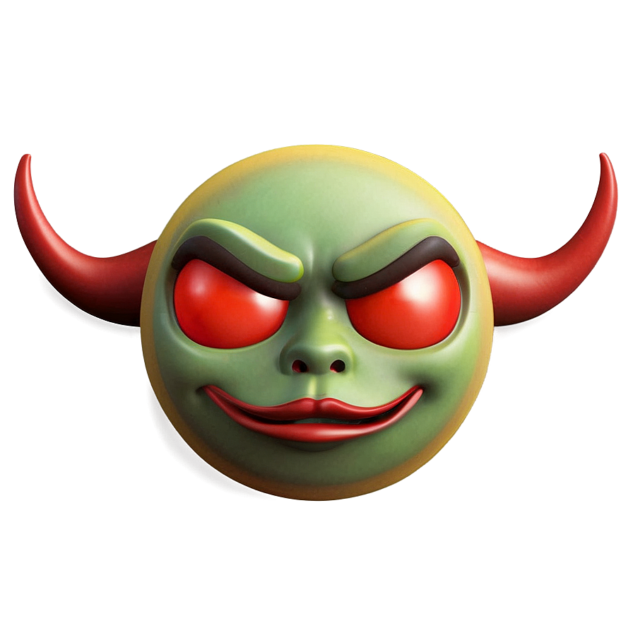 Sad Devil Emoji Png Grt84