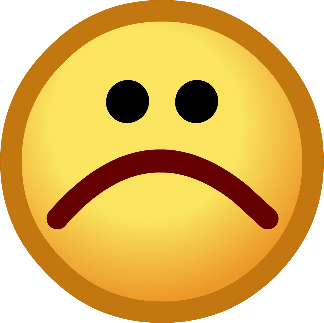 Sad Face Emoji Expression
