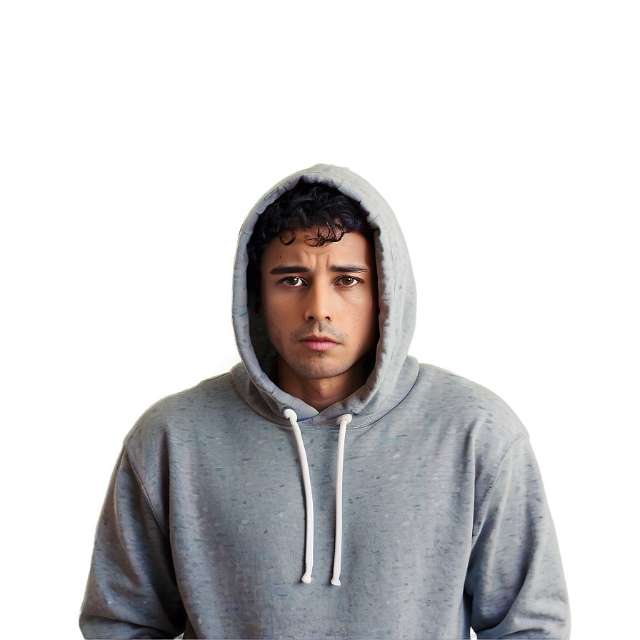 Sad Person In Hoodie Png 38