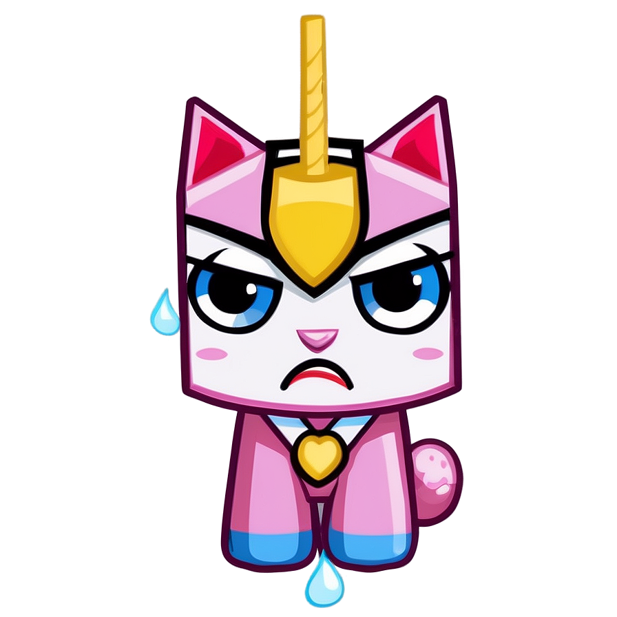 Sad Unikitty Tear Png 06242024