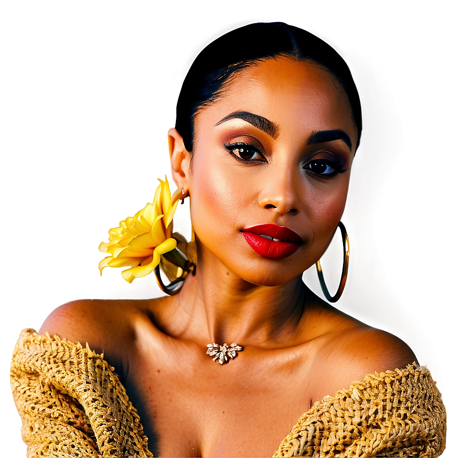 Sade's Glamorous Look Png 15