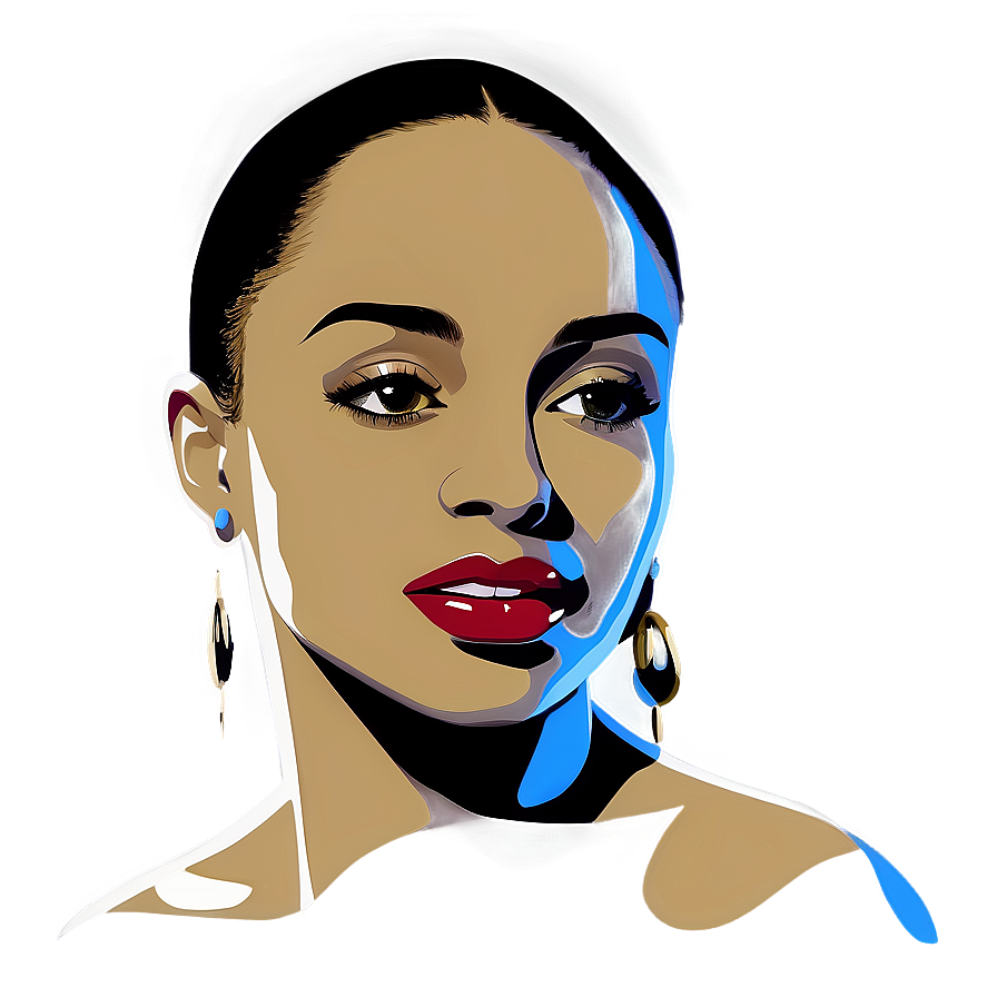 Sade Singer Illustration Png Jsg92