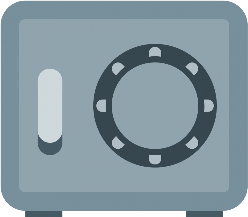 Safe Dial Vector Illustration