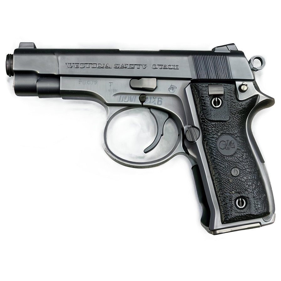 Safety Catch Handgun Png Qih7