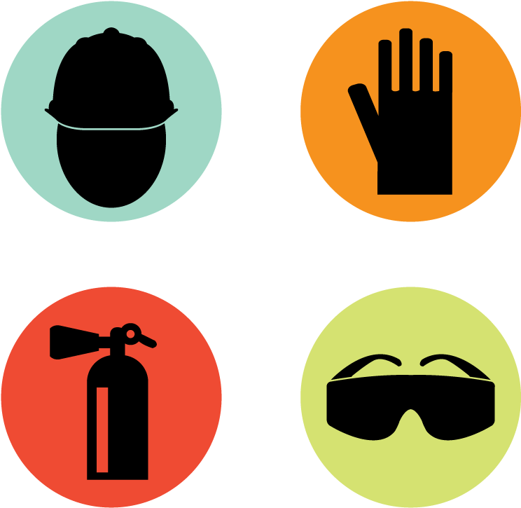 Safety Equipment Icons