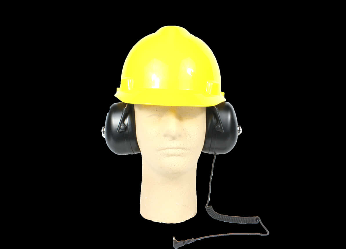 Safety Helmetwith Earmuffs