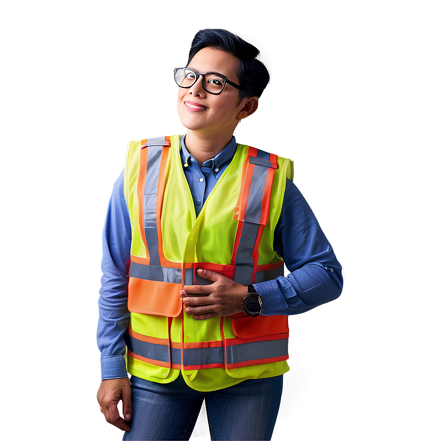 Safety Vest Mockup Png Cts