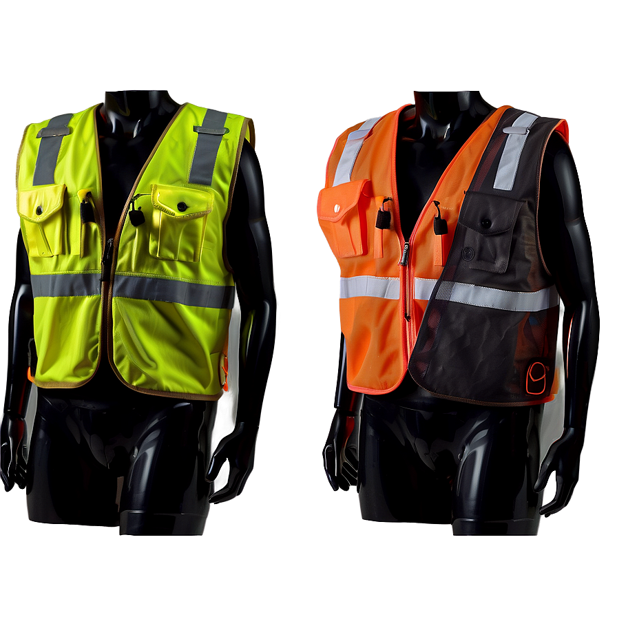 Safety Vest With Zipper Png 24