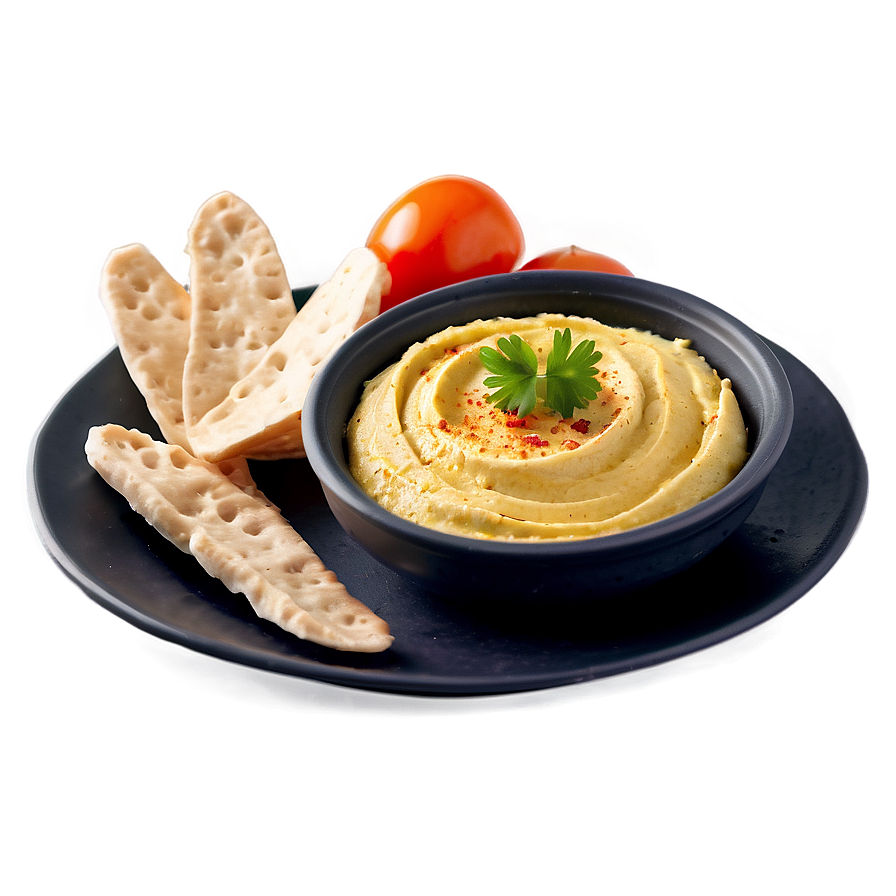 Saffron Infused Hummus Png 06252024