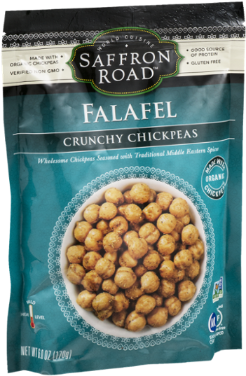 Saffron Road Falafel Crunchy Chickpeas Package