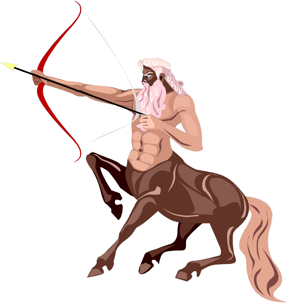 Sagittarius Archer Centaur Illustration