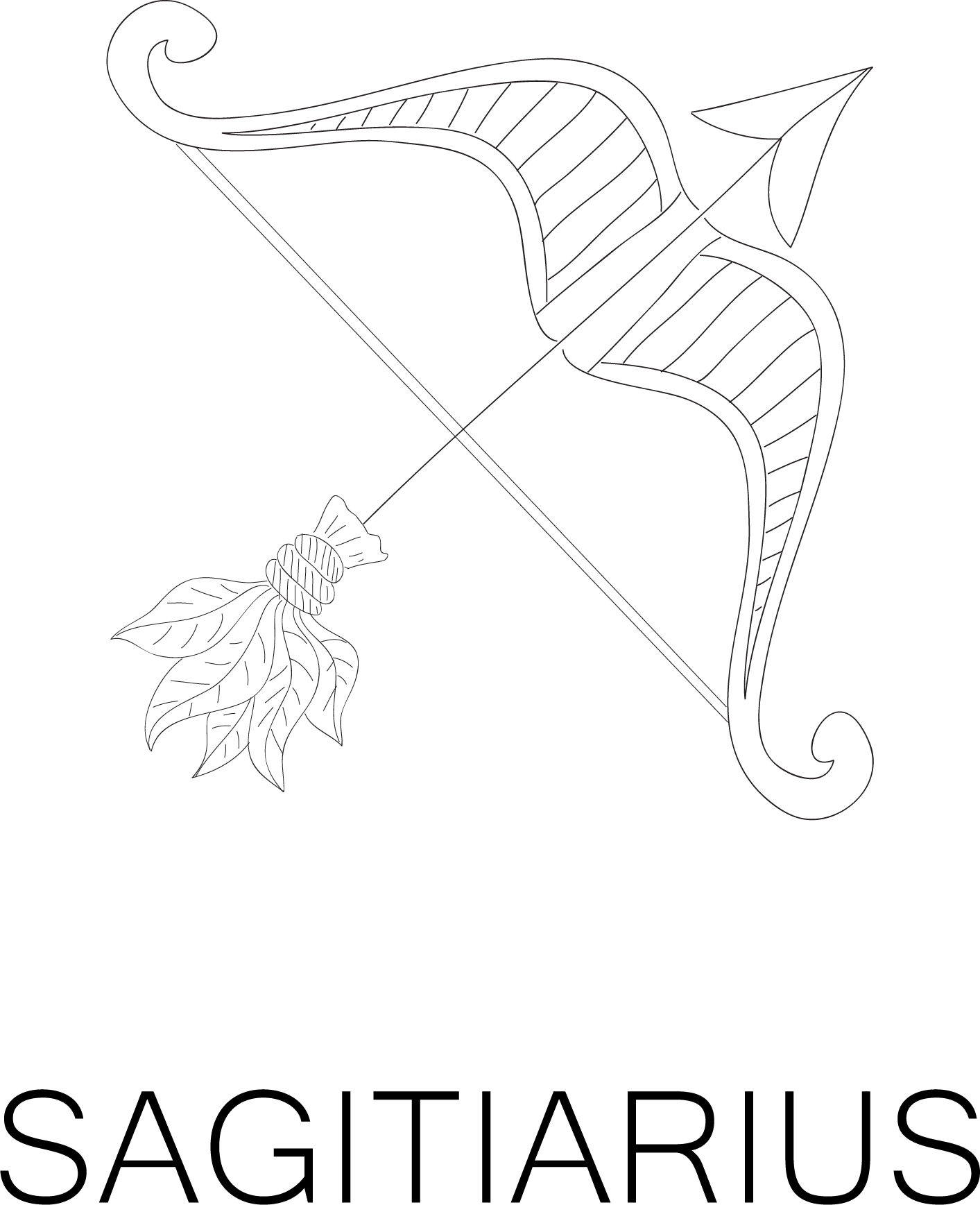 Sagittarius Zodiac Symbol Art