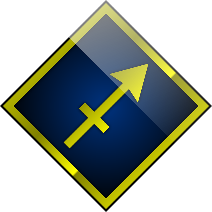 Sagittarius Zodiac Symbol Graphic