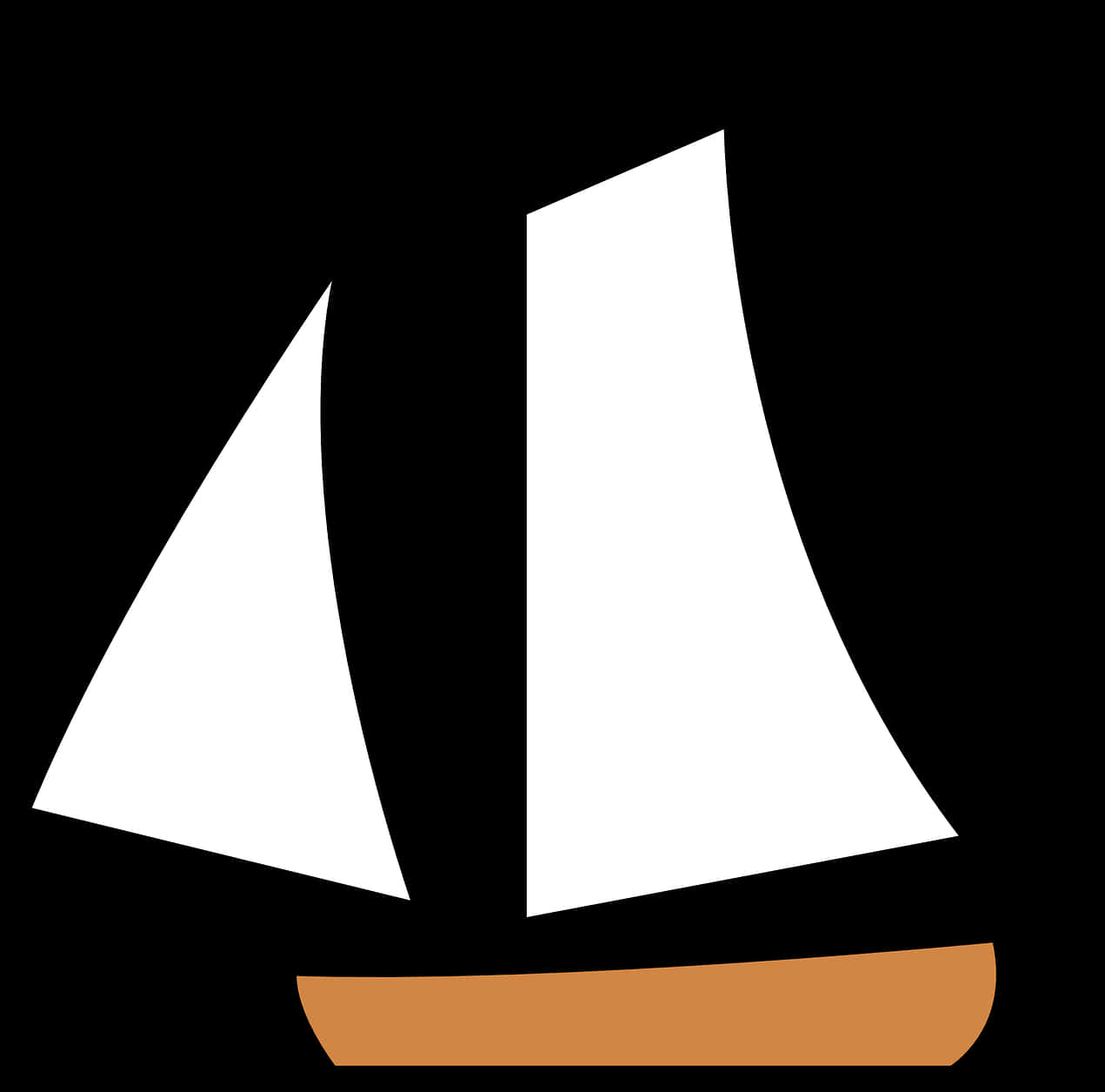 Sailboat Silhouette Graphic