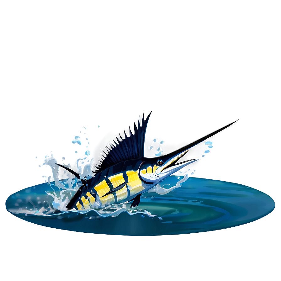 Sailfish In Water Png 36