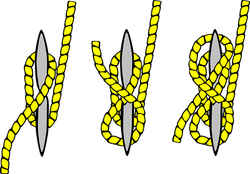Sailing Knot Sequence Illustration