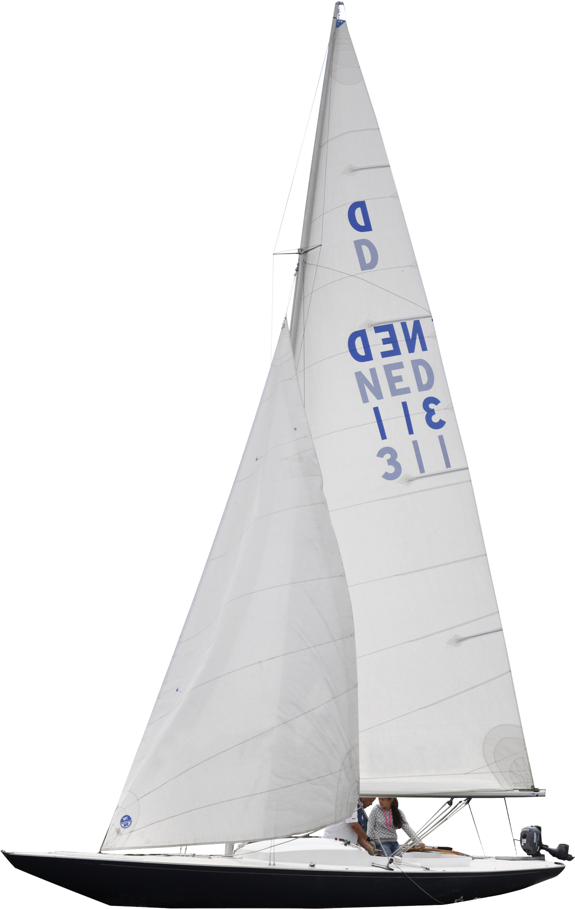 Sailing Yacht Full Sail Profile