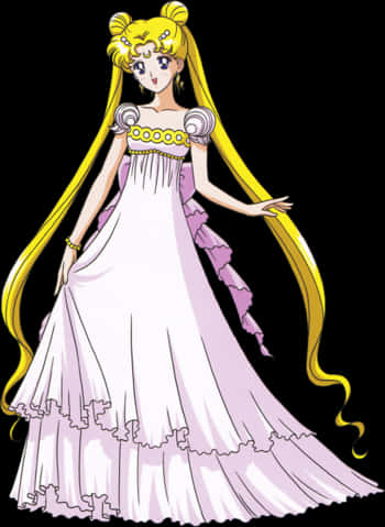 Sailor Moon Princess Serenity Elegant Pose